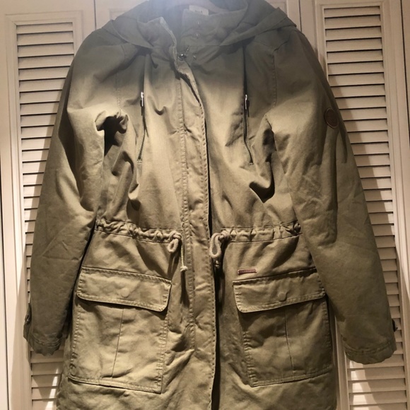 Billabong winter 100% cotton parka - Picture 2 of 12